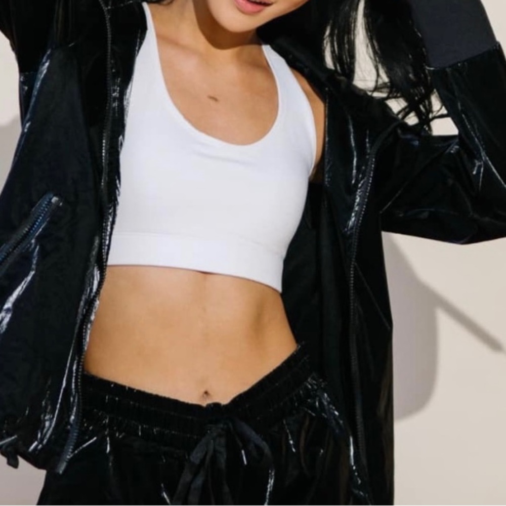 🌟Like New Black Bomber Jacket